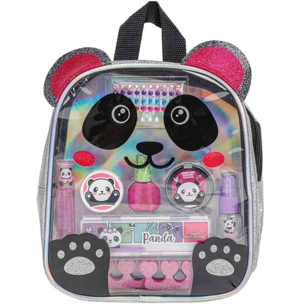Townley Hello Panda Girls Make Up and Cosmetic Set 11 Pieces